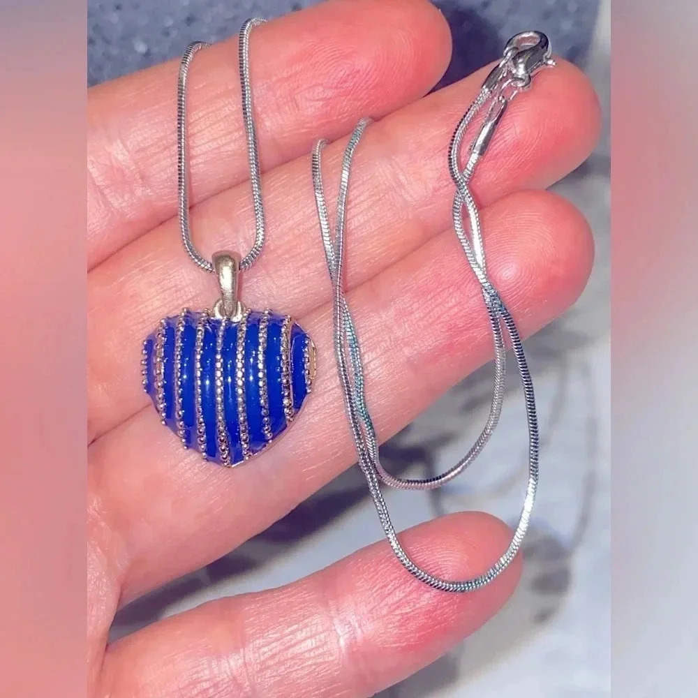 💙Blue Heart 💙 choker 💙